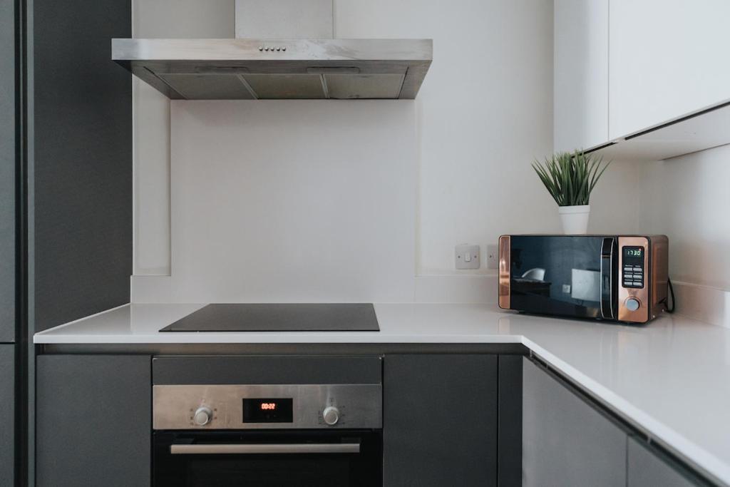 City Living Penthouse Apartment With Parking Manchester Buitenkant foto
